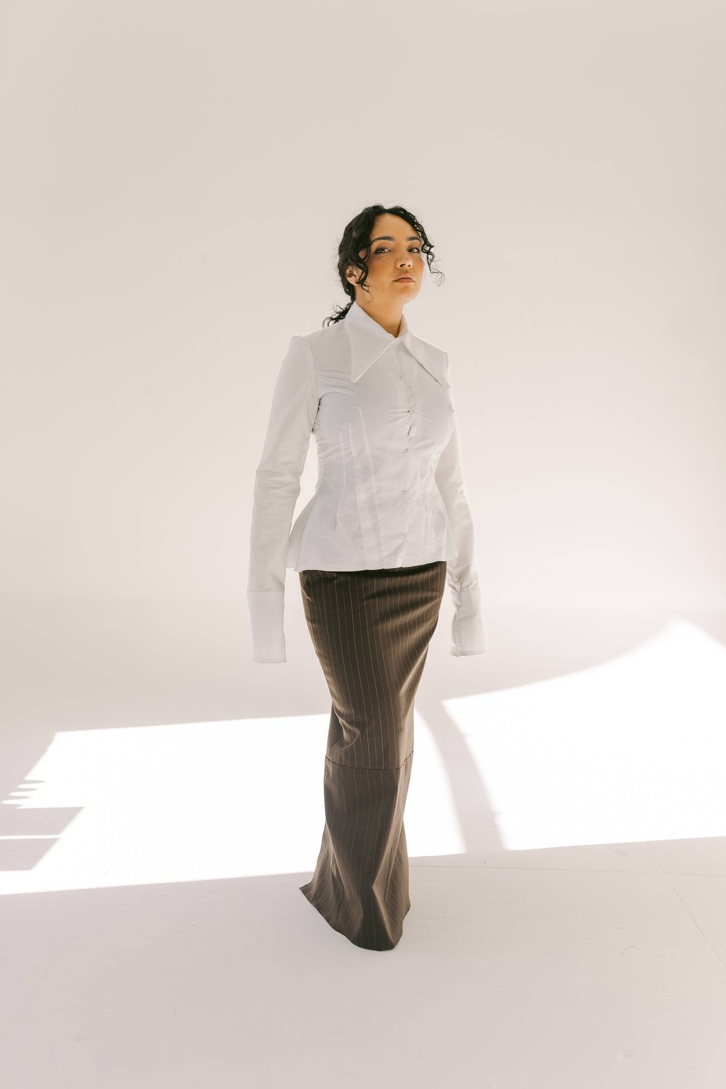 Extended Collar Shirt