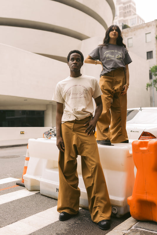 Geometric Workwear Jeans