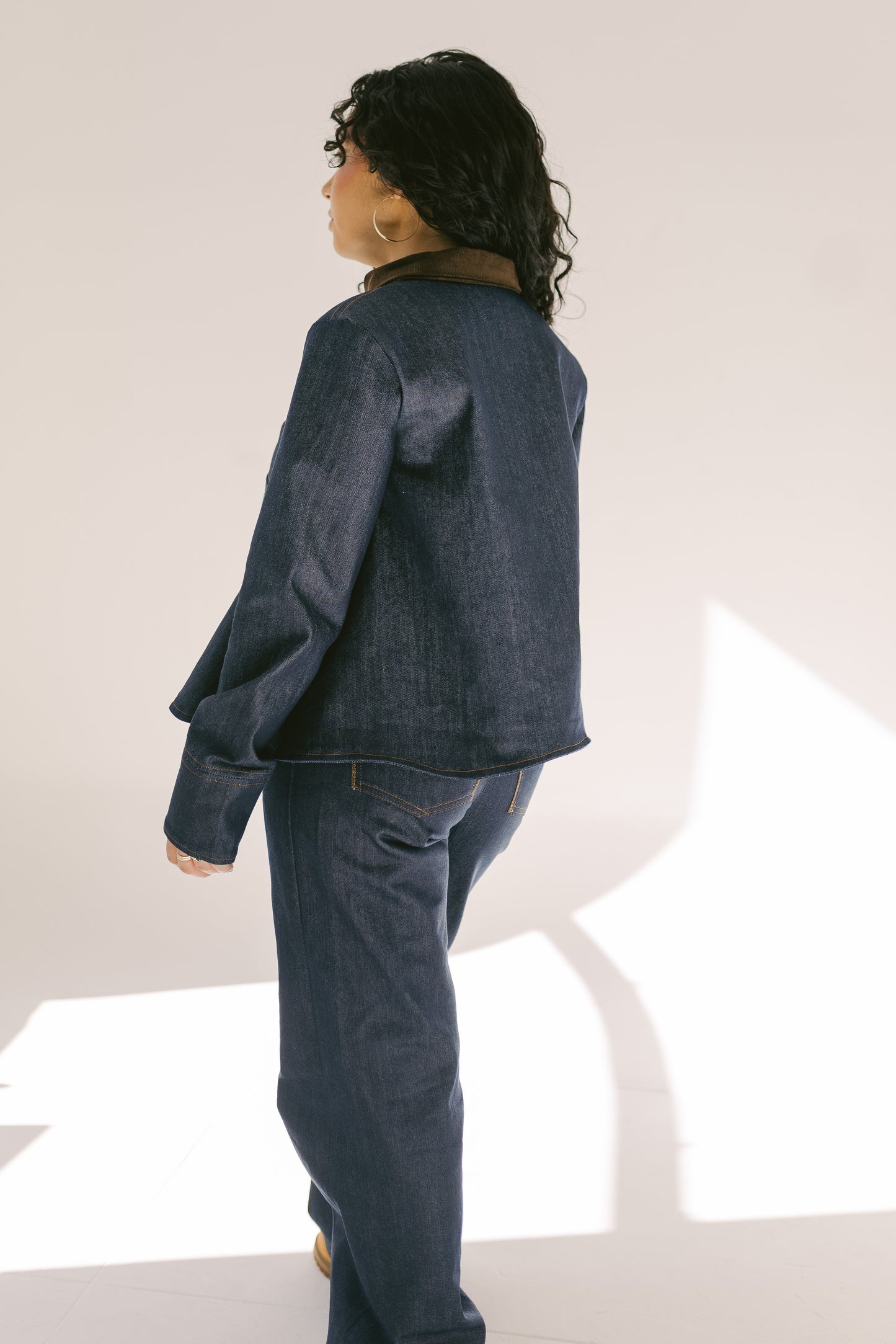 Oversize Pocket Denim Jacket